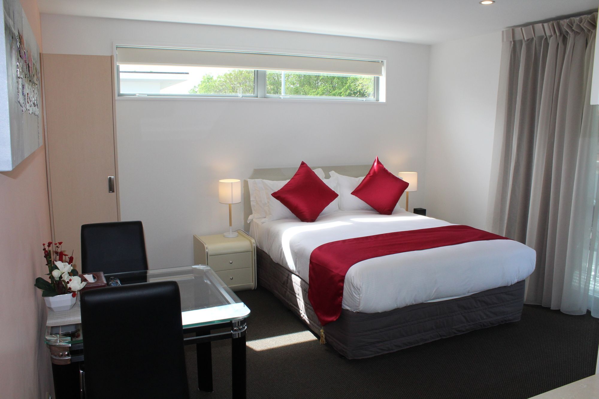 Bealey Plaza Motel Christchurch Luaran gambar A typical studio apartment
