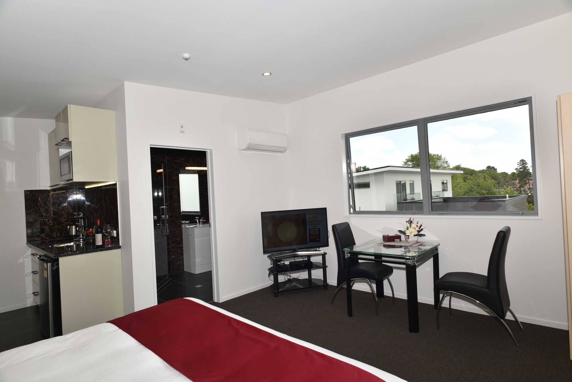 Bealey Plaza Motel Christchurch Luaran gambar A typical studio apartment